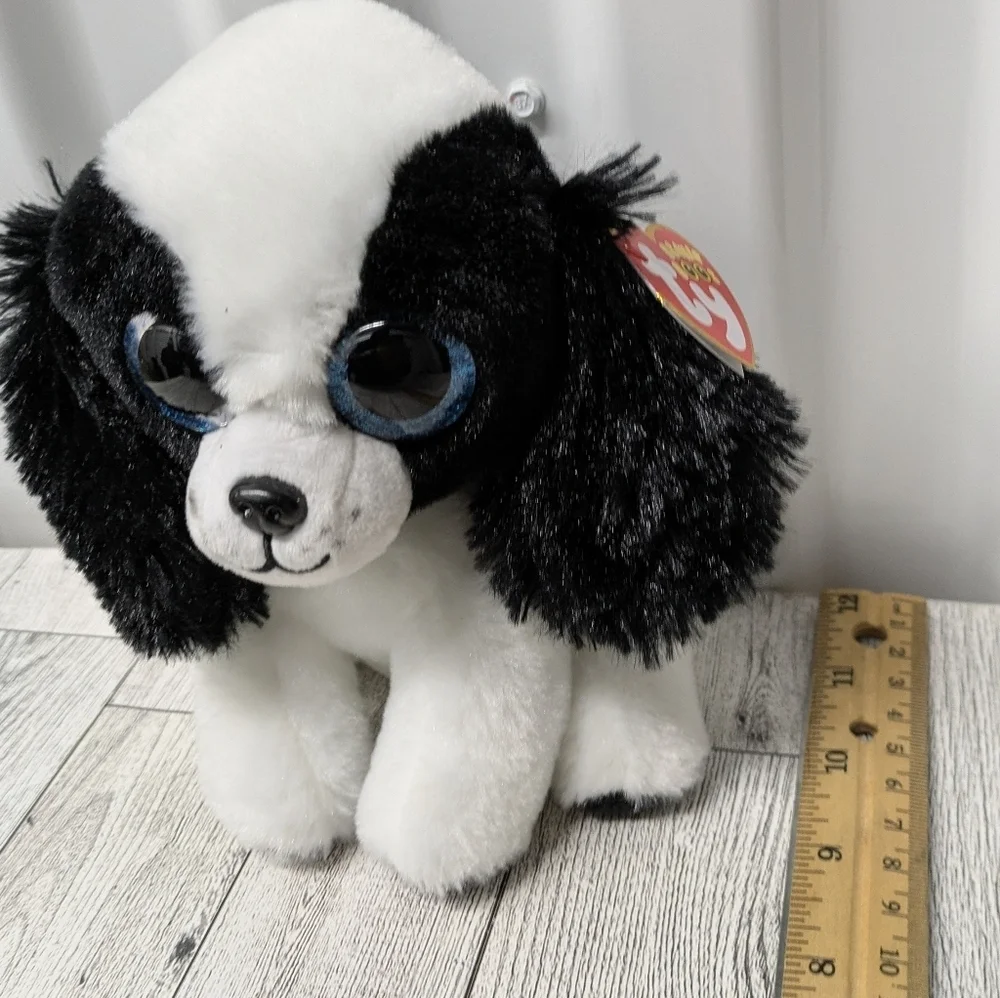 Ty Sissy Black and White Plush Toy